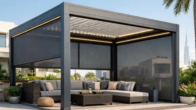 Bioclimatic Pergola Dubai