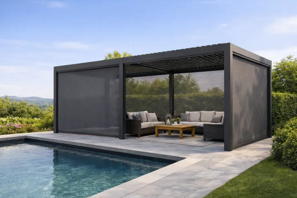 Bioclimatic pergola in Dubai